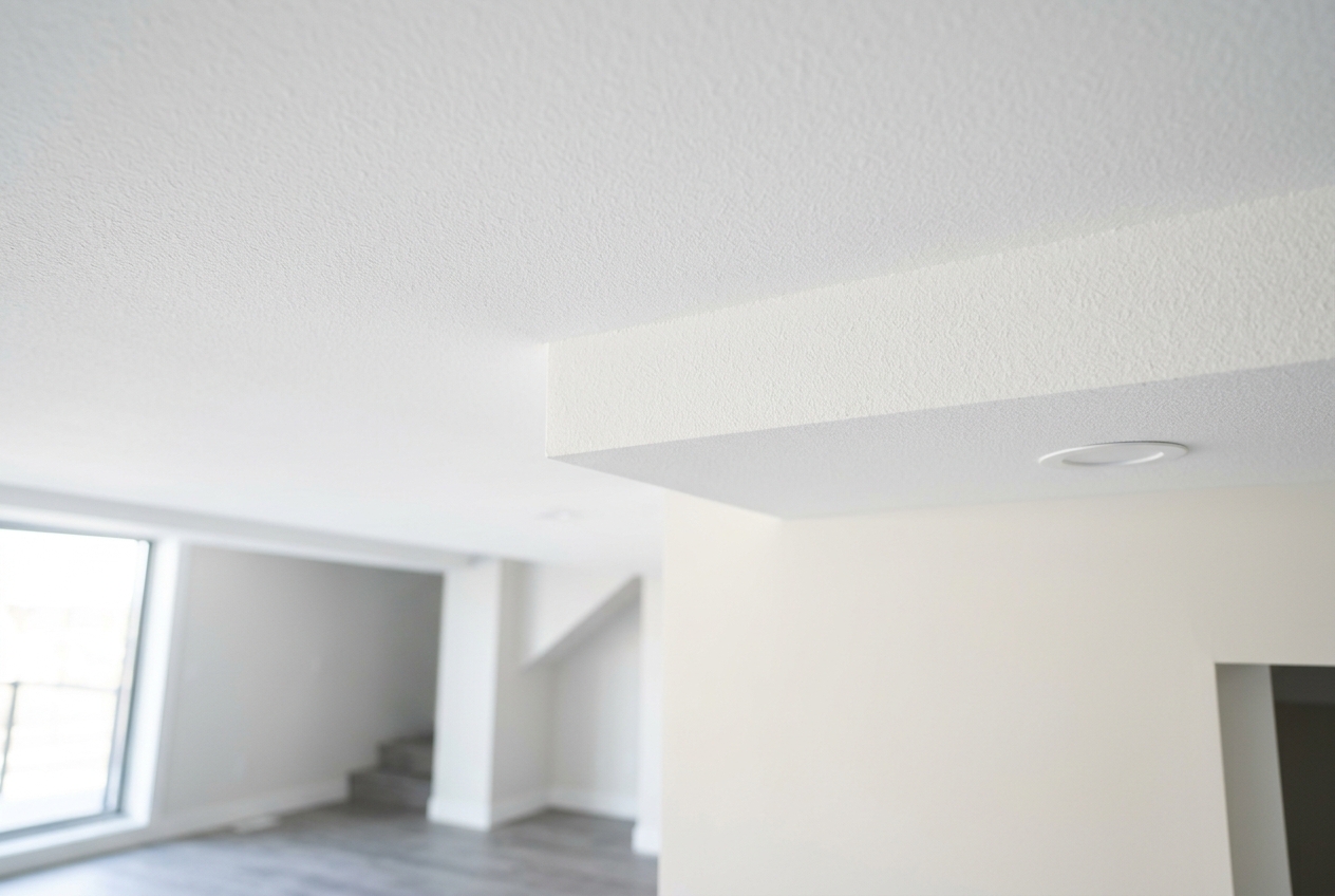 Ceiling drywall repair in a Cape Coral home
